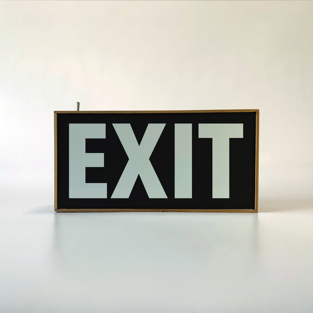Lightbox exit off
